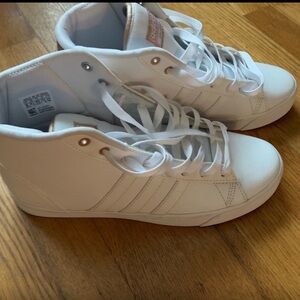 Adidas Shoes - Neo White High-Tops Sneakers